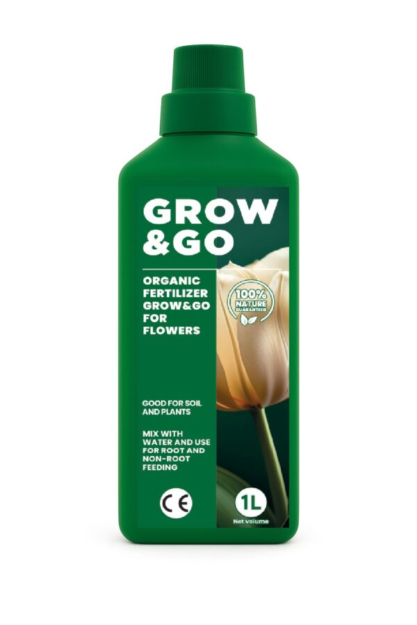 PŁYNNY NAWÓZ ORGANICZNY DO KWIATÓW - 1L